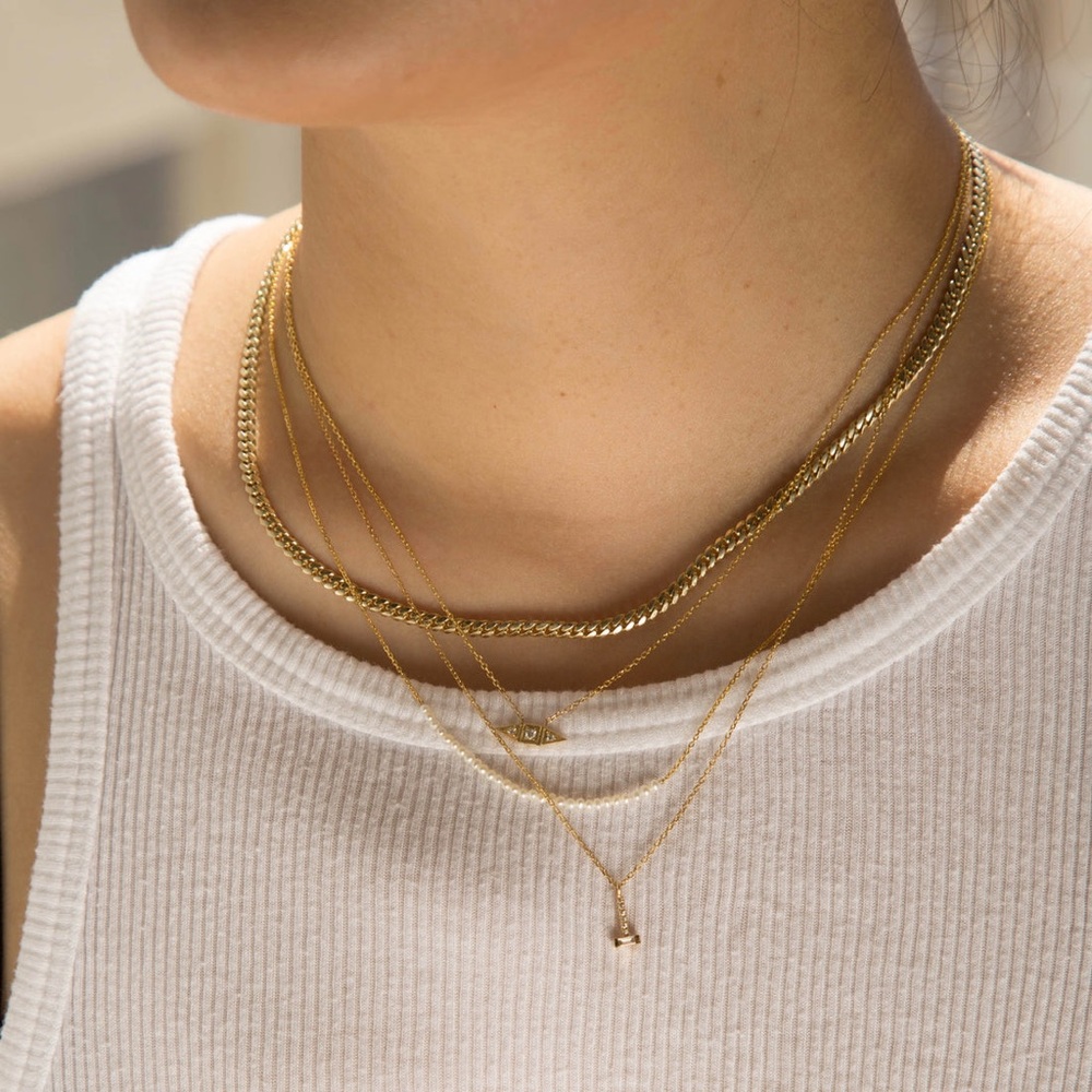 TRADE Jennie Kwon Pearl Arc Necklace - Picture 3 of 3